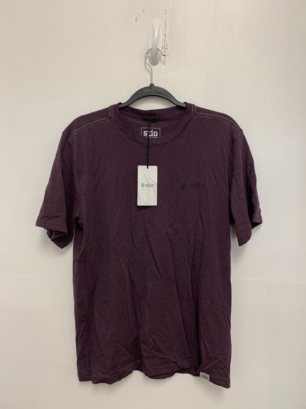 Stio Men’s Stio Stamped Cotton Tee In Huckleberry Jam Size S New